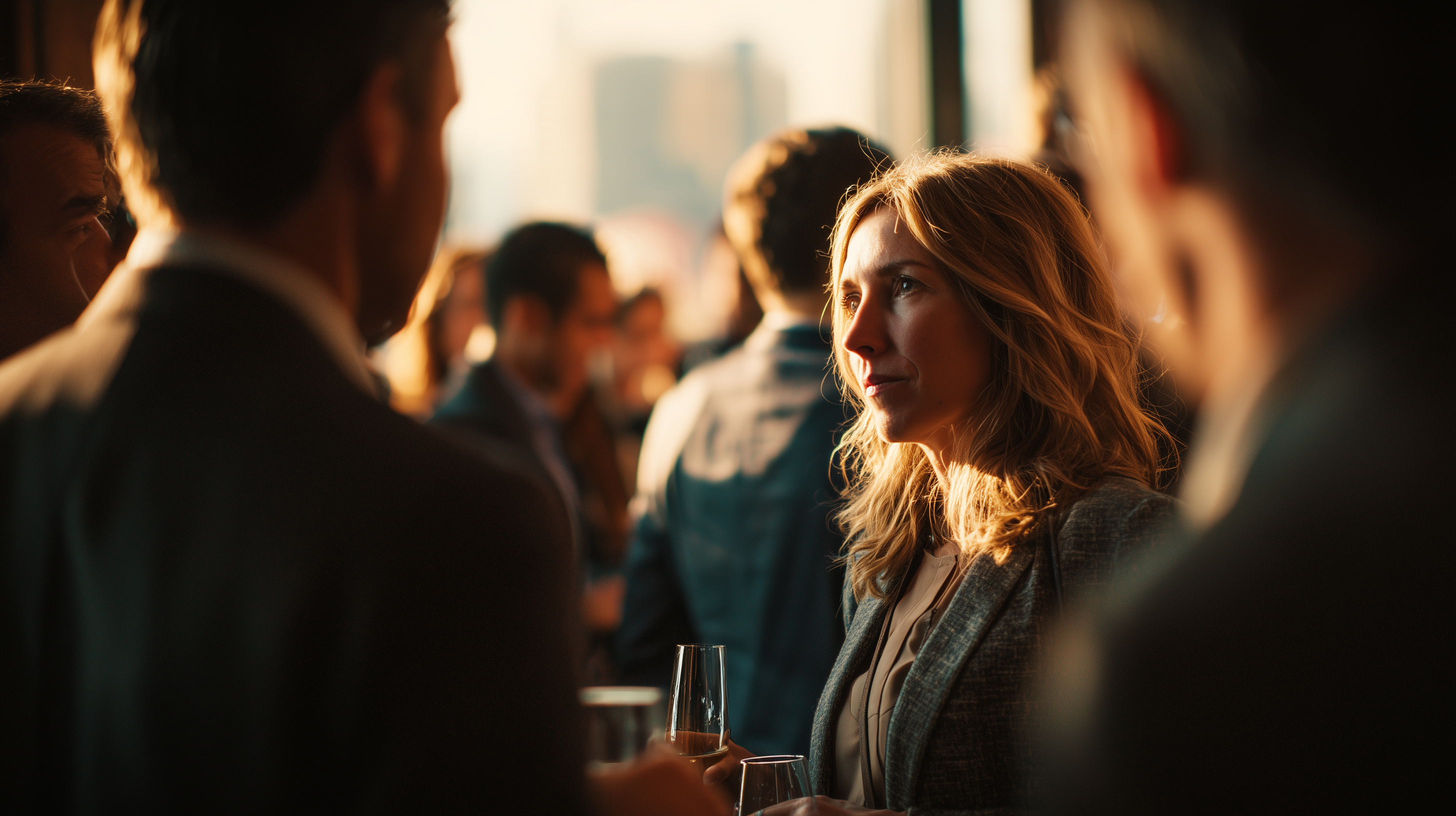 Événement professionnel dans un auditorium - image de fond décorative